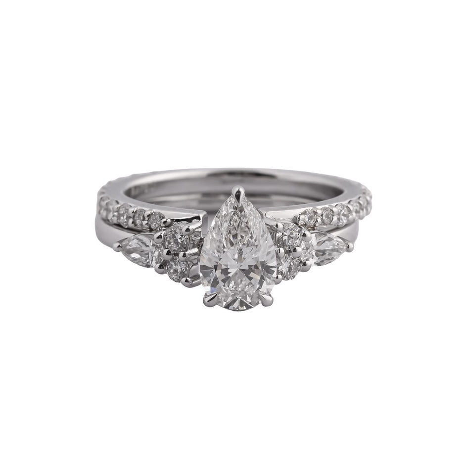 Astra Twin-Pear Open Cluster Ring — view 3