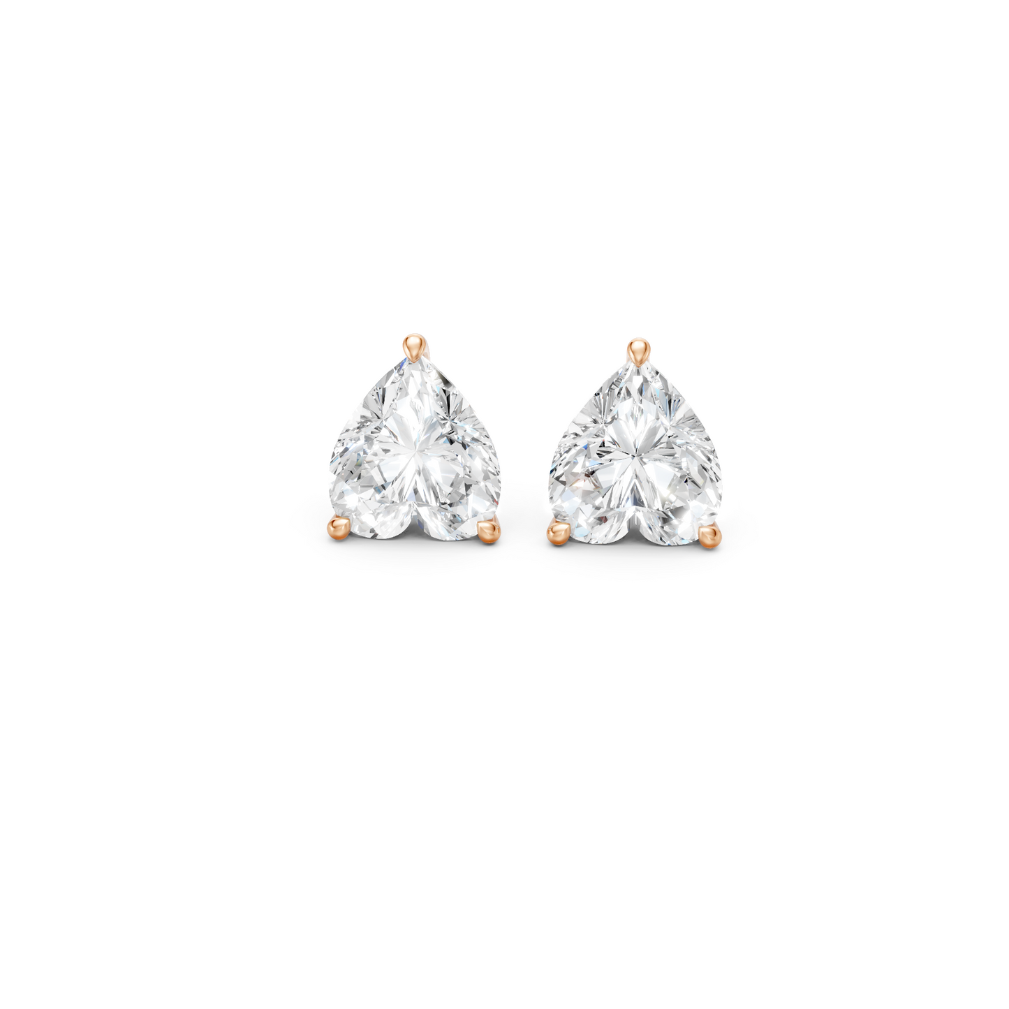 Classic Blissful Solitaire Lab Diamond Martini Studs Earrings
