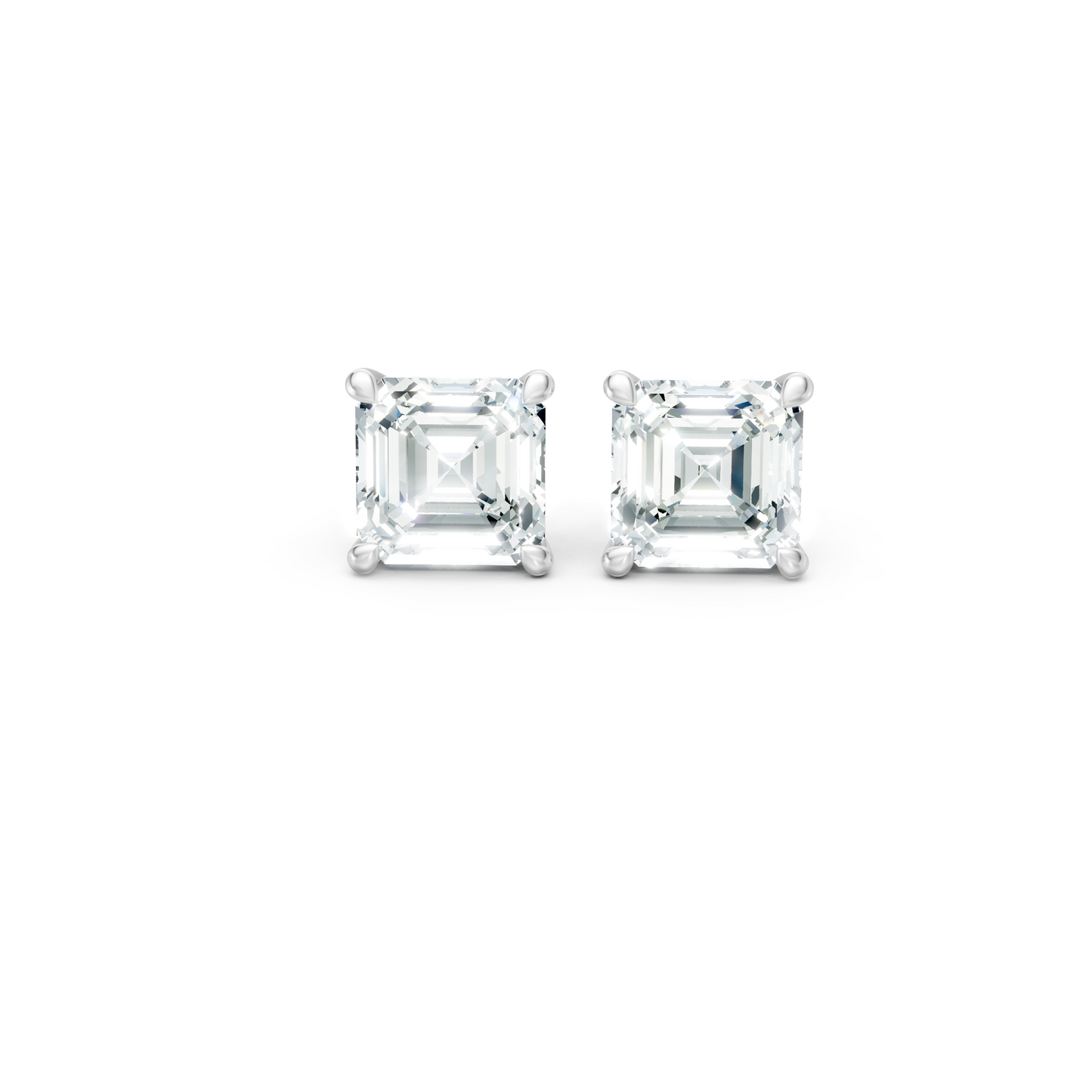 Classic Blissful Solitaire Lab Diamond Martini Studs Earrings