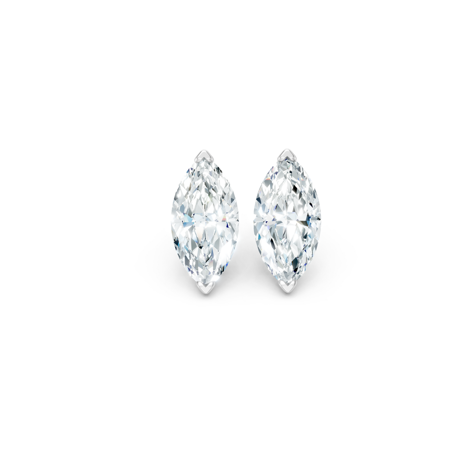 Classic Blissful Solitaire Lab Diamond Martini Studs Earrings