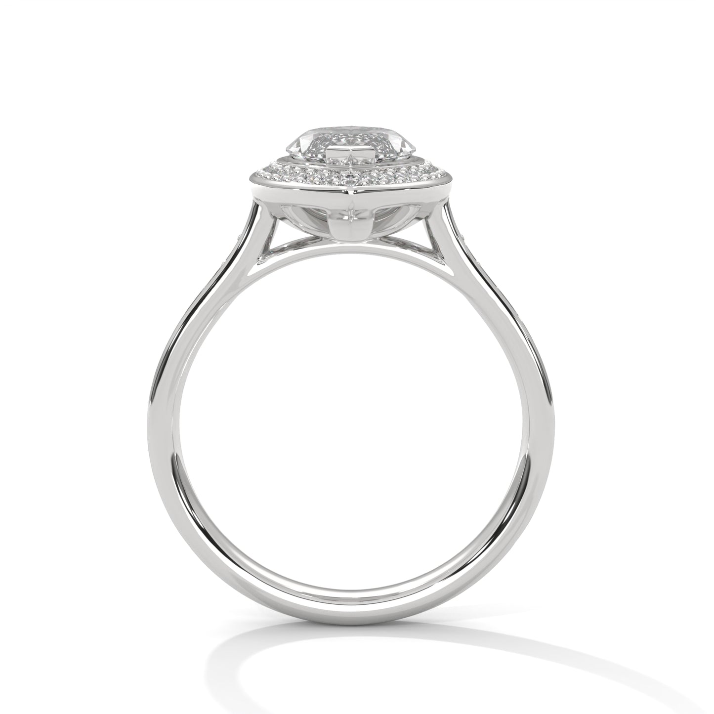 2 Carat Marquise Cut Lab Grown Diamond Sleek Ring Gifts For Special Women