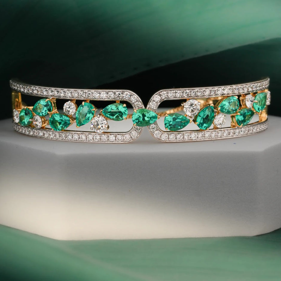 2.99 Carat Lab-Grown Diamond Bracelet with Colour Stones for Women - view 2