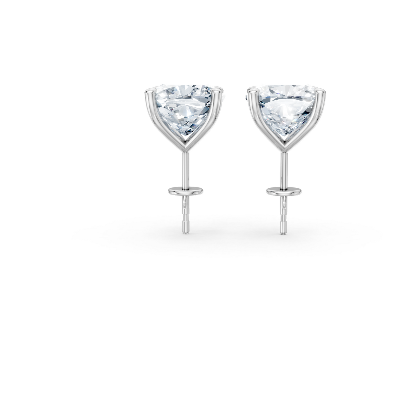 Classic Blissful Solitaire Lab Diamond Martini Studs Earrings