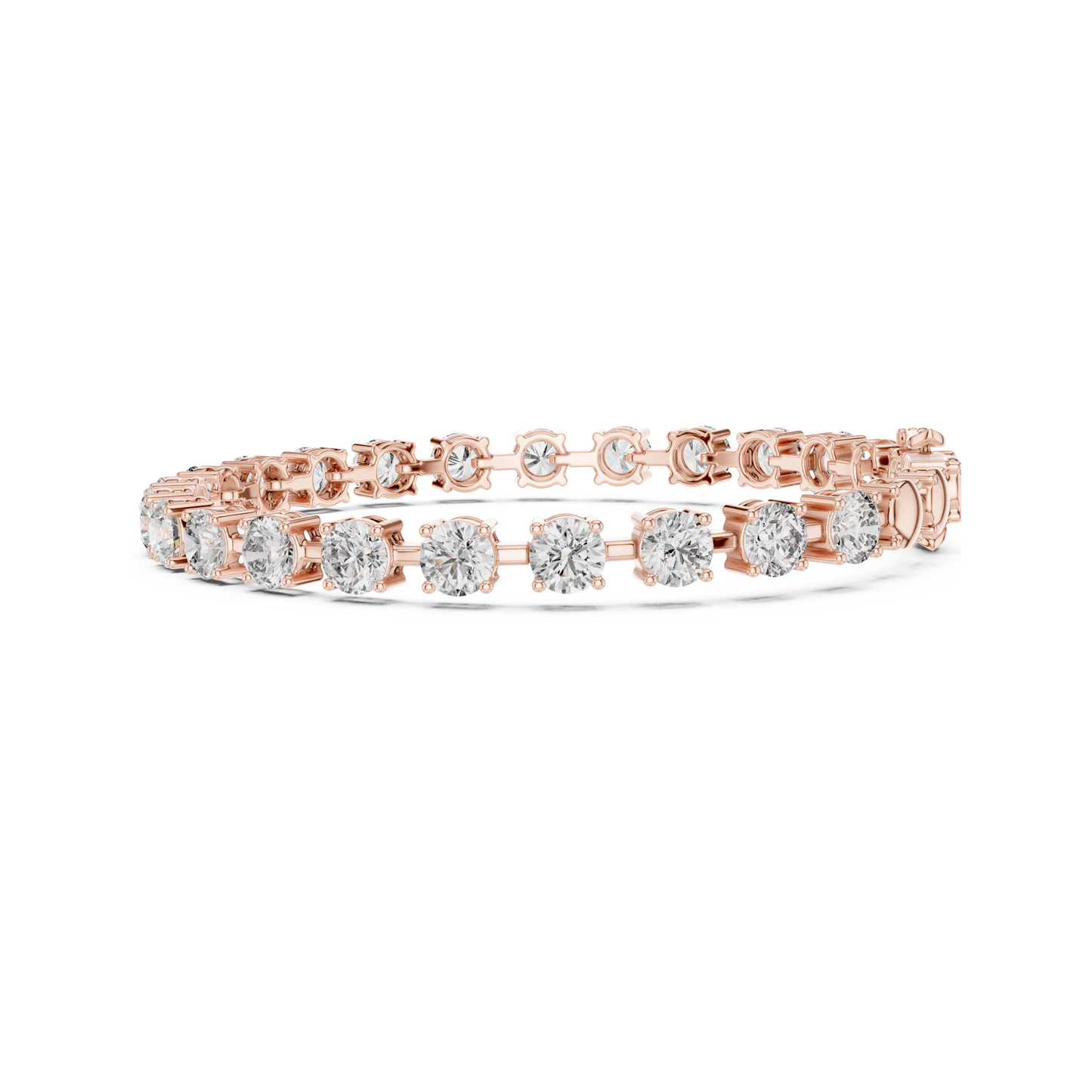 TechChic Lab Diamond Tennis Bracelet for Modern Women & Working Teens