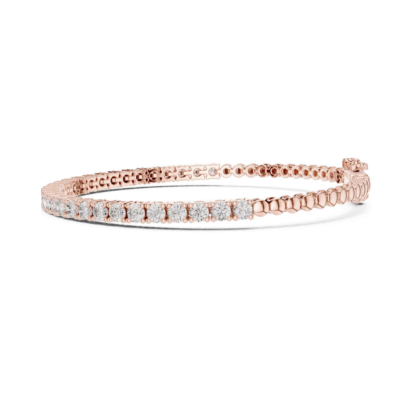 Signature Luxury Lab Diamond Tennis Bracelet for Women | Contemporary Round Cut Sparkling Bracelet for Brides, Corporate Gifts & Anniversary