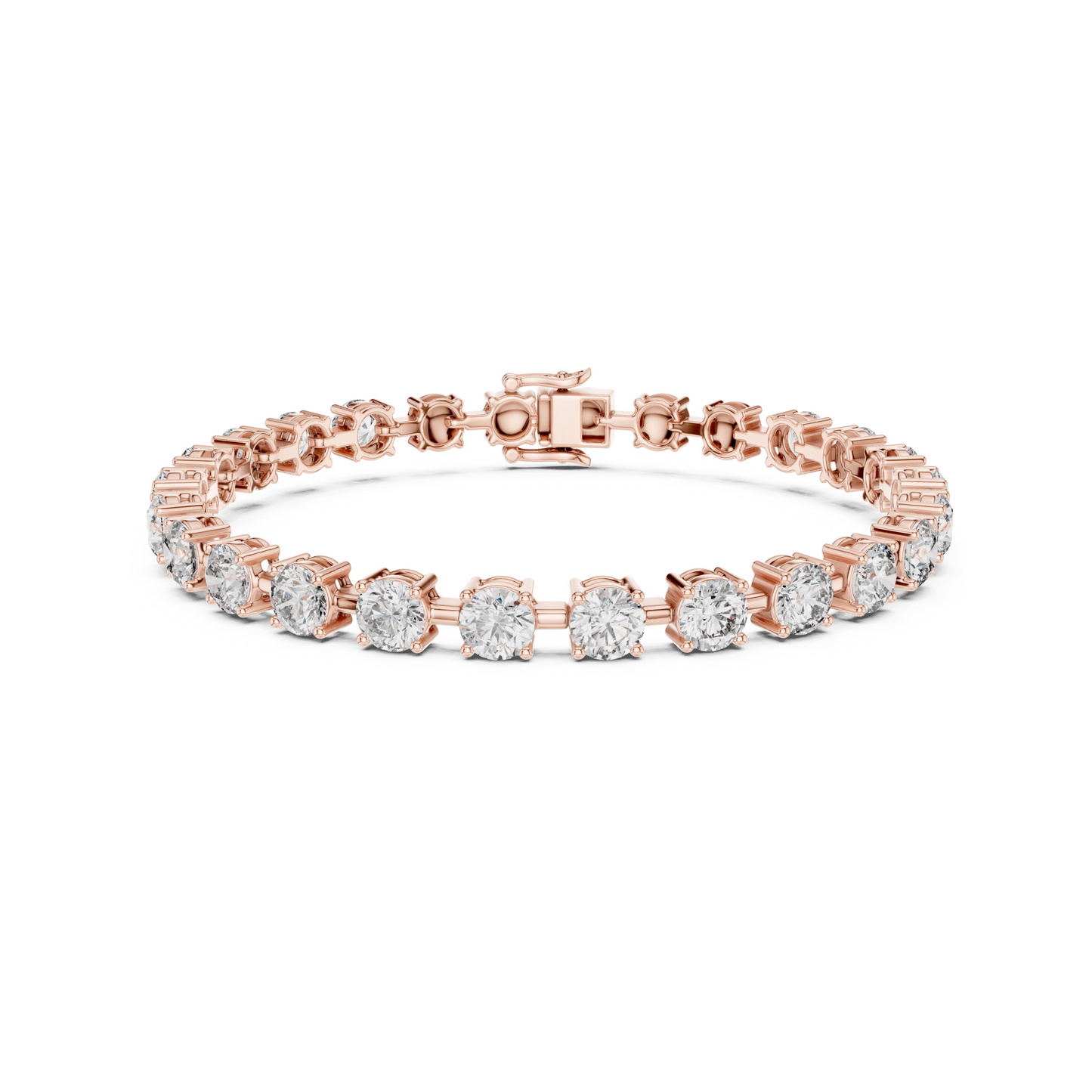 TechChic Lab Diamond Tennis Bracelet for Modern Women & Working Teens