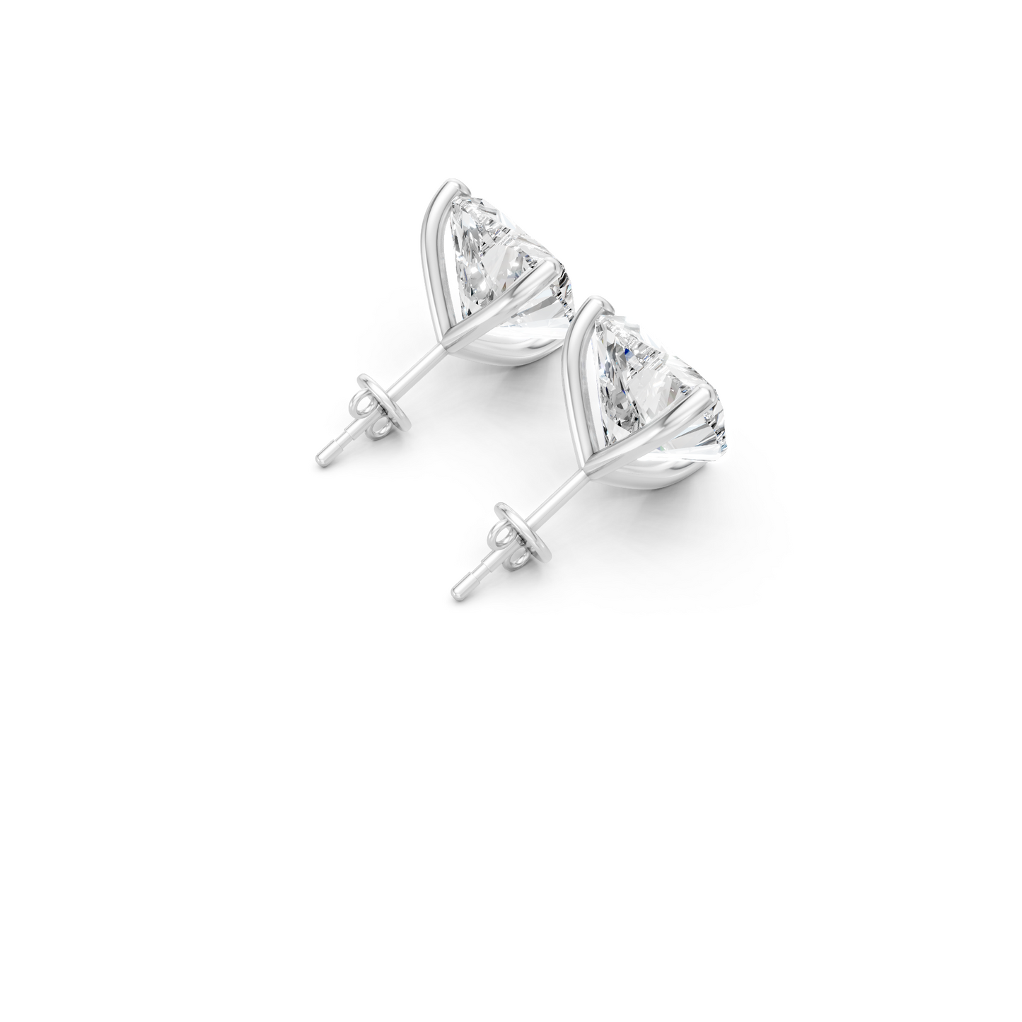 Classic Blissful Solitaire Lab Diamond Martini Studs Earrings