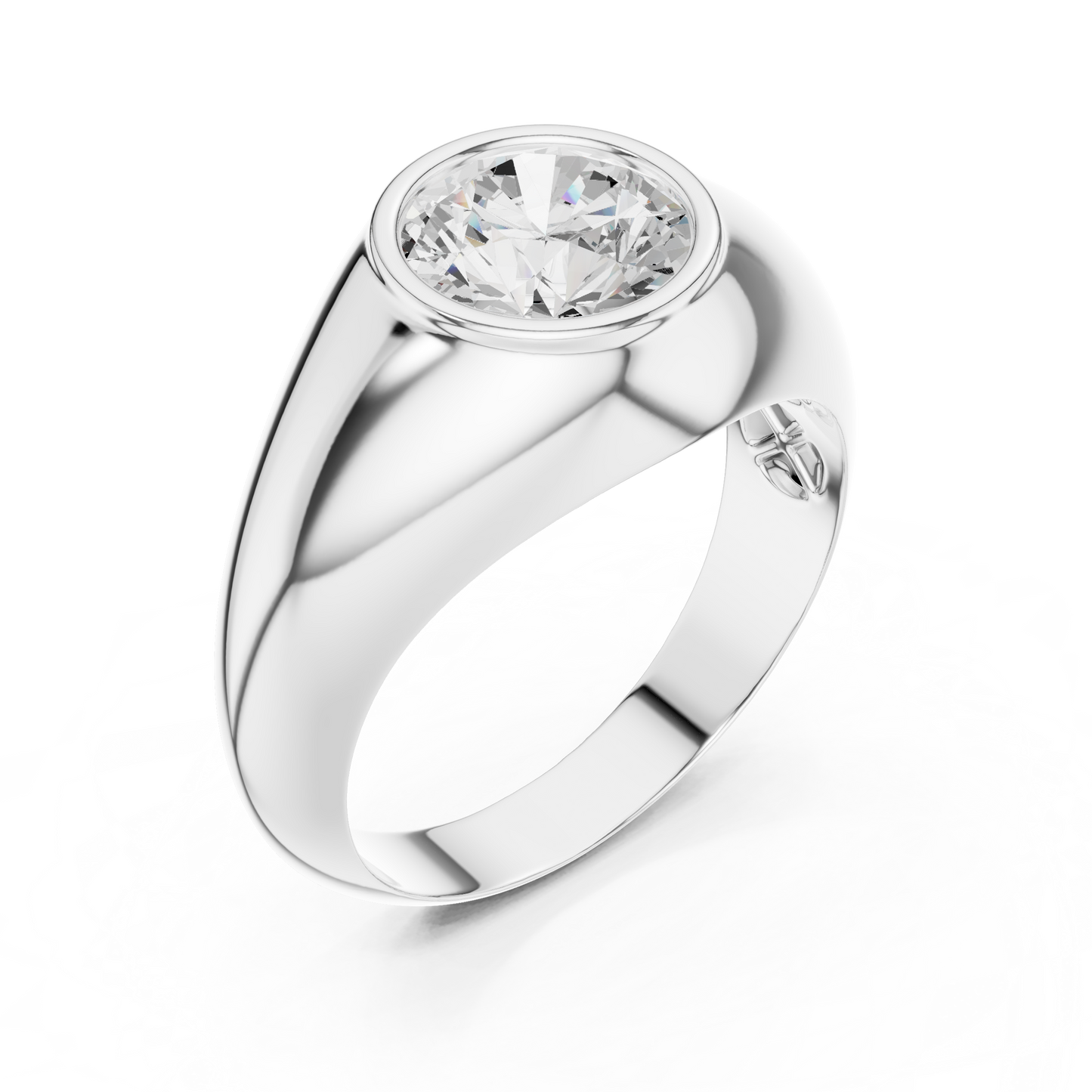 Sacred Strength – 2 Carat Lab Diamond Wedding Ring for Men