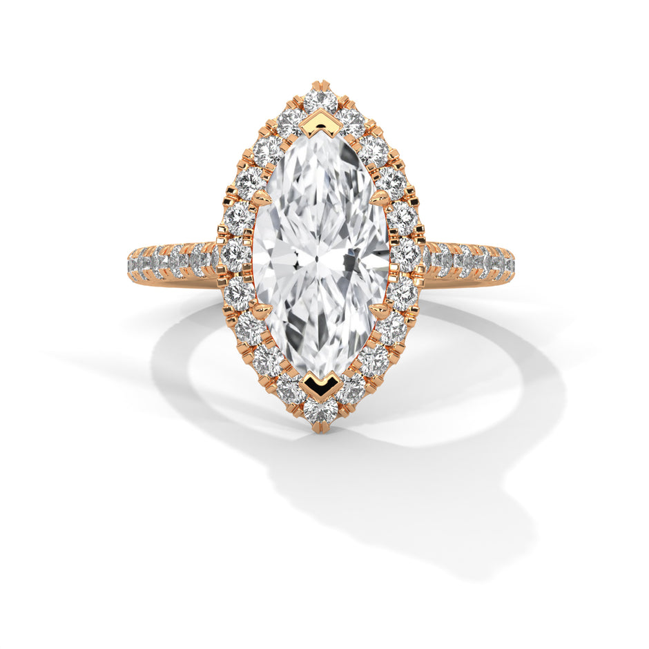 Evelyn 2 Carat Solitaire Lab Grown Diamond Anniversary Ring