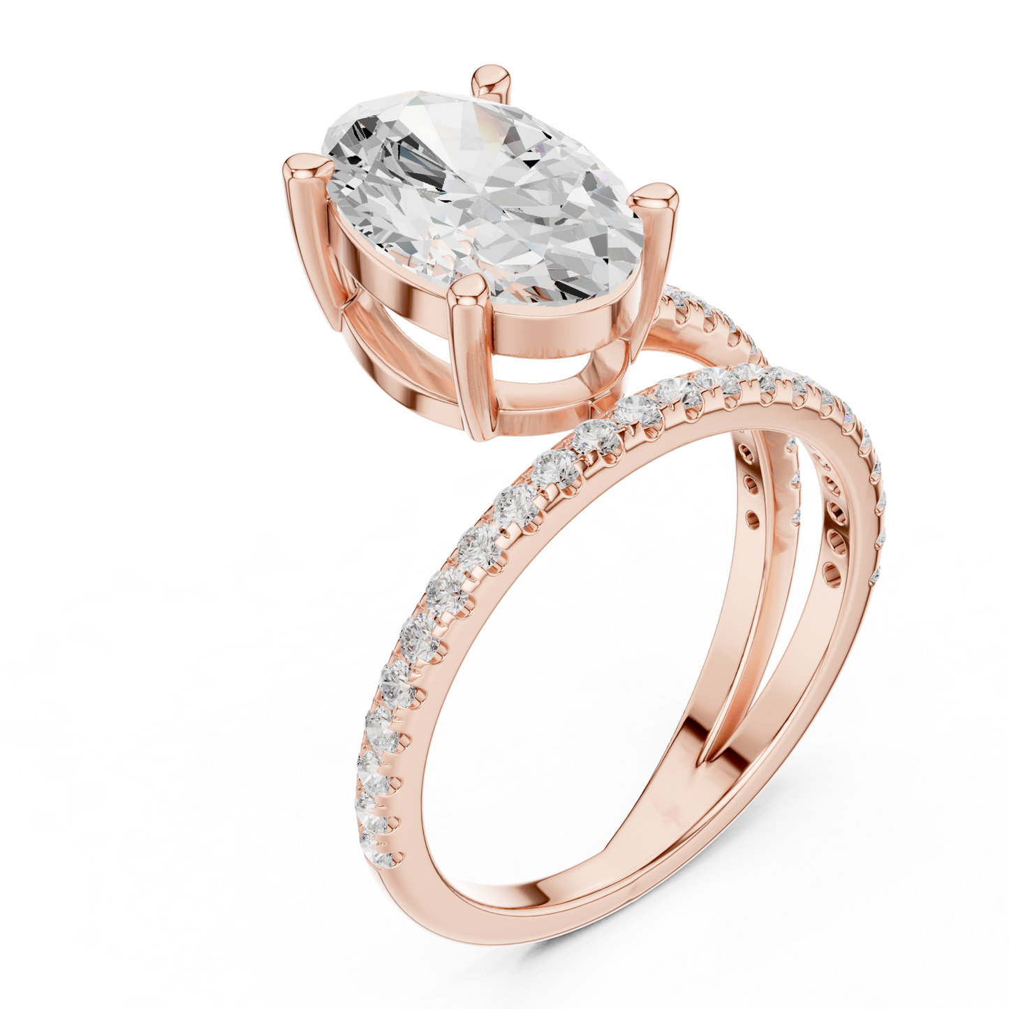 Symbol Of Togetherness 3 Carat Lab Grown Diamond Ring
