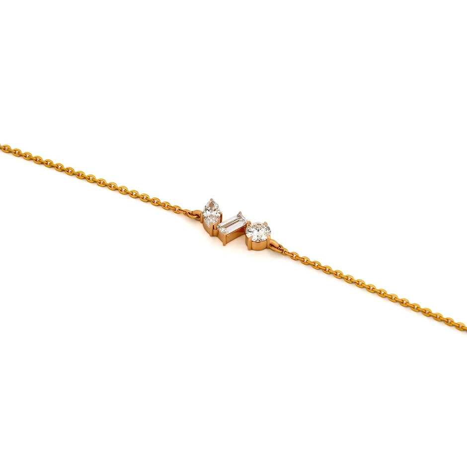 0.89 Carat Lab-Grown Diamond Bracelet for Women - view 1