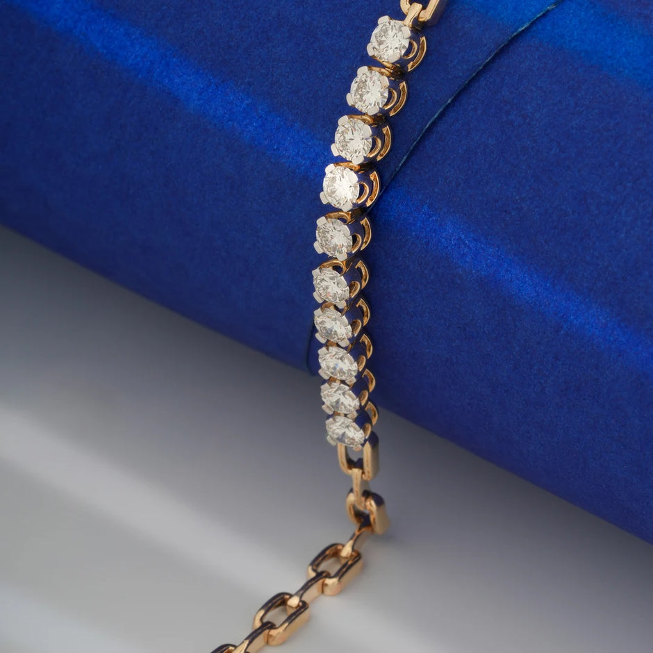 2.17 Carat Lab-Grown Diamond Bracelet for Women - view 1