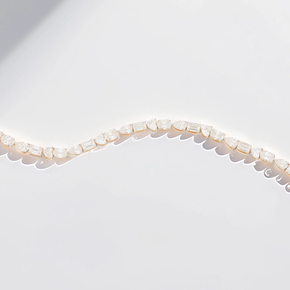 10.98 Carat Lab-Grown Diamond Bracelet for Women - view 1