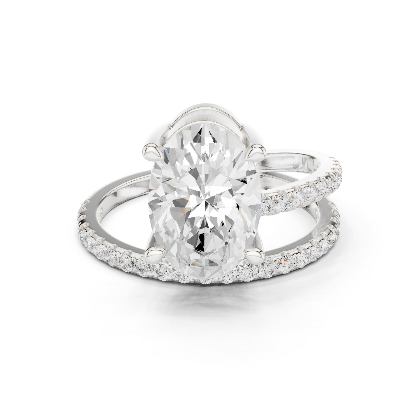 Symbol Of Togetherness 3 Carat Lab Grown Diamond Ring