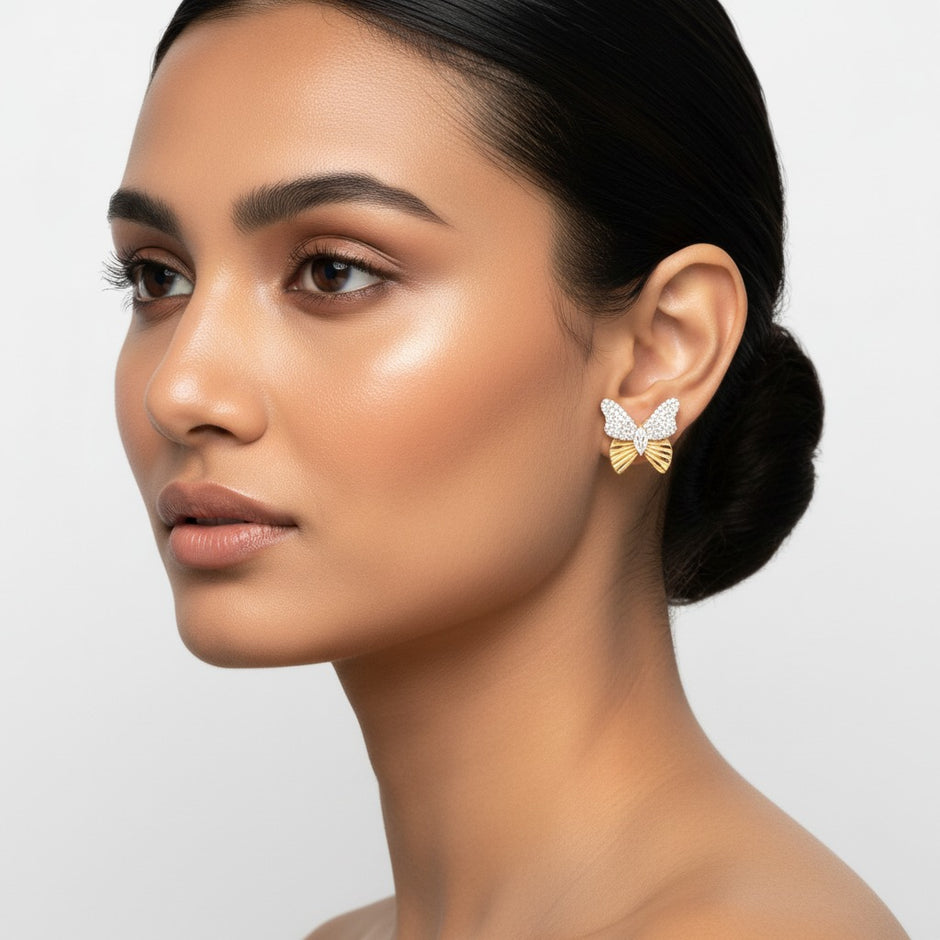 Butterfly Dreams Lab Diamond Earrings