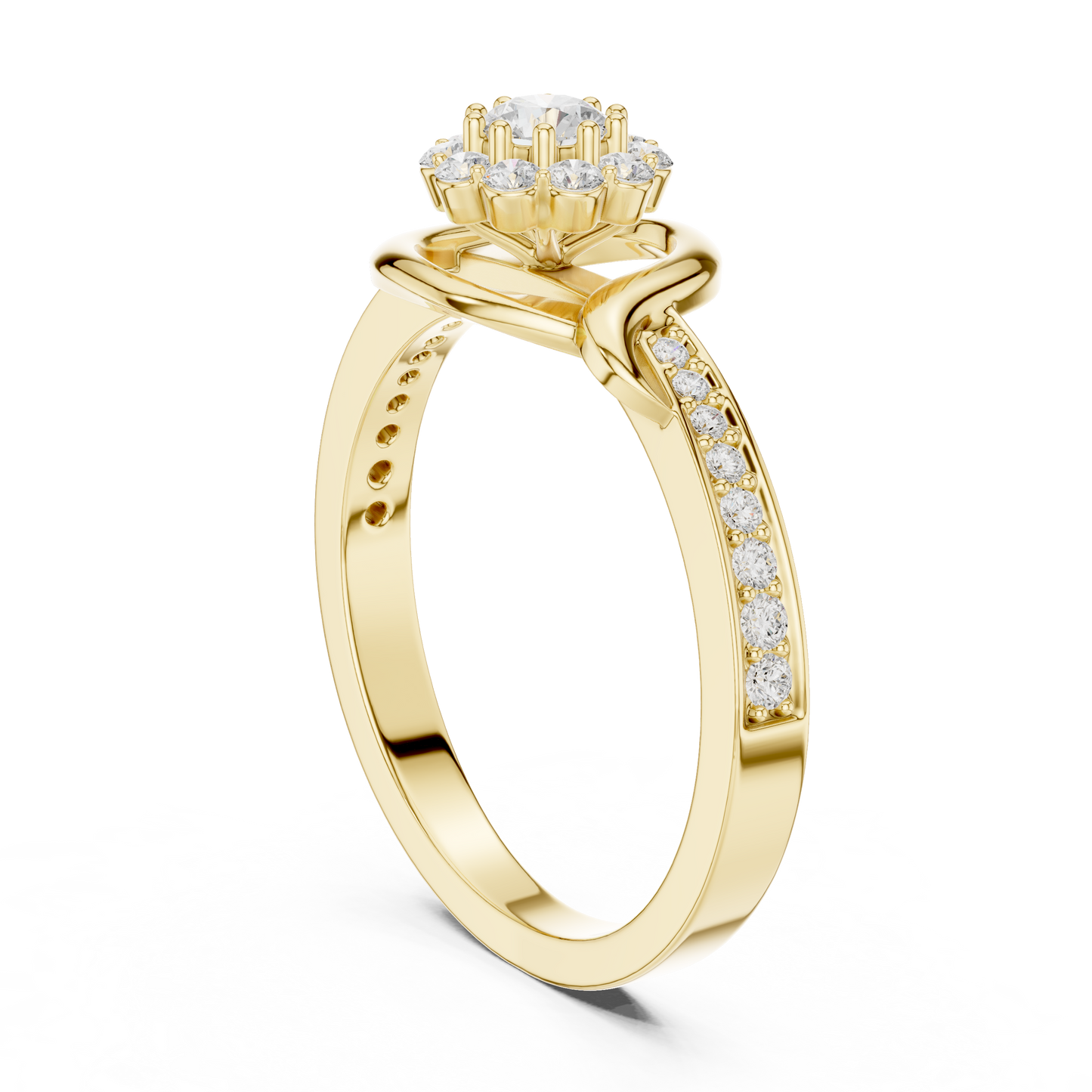 Endless Eternity Love Lab Diamond Ring For Gifting