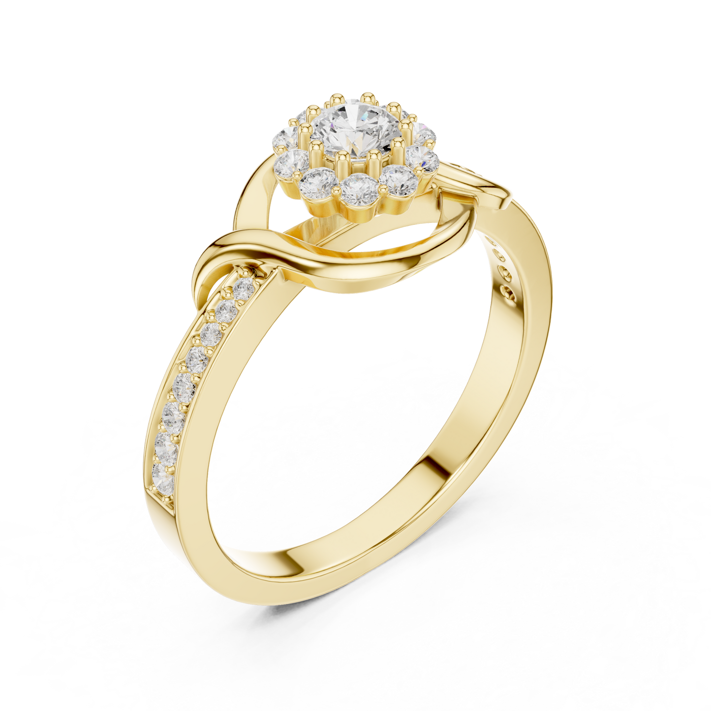 Endless Eternity Love Lab Diamond Ring For Gifting