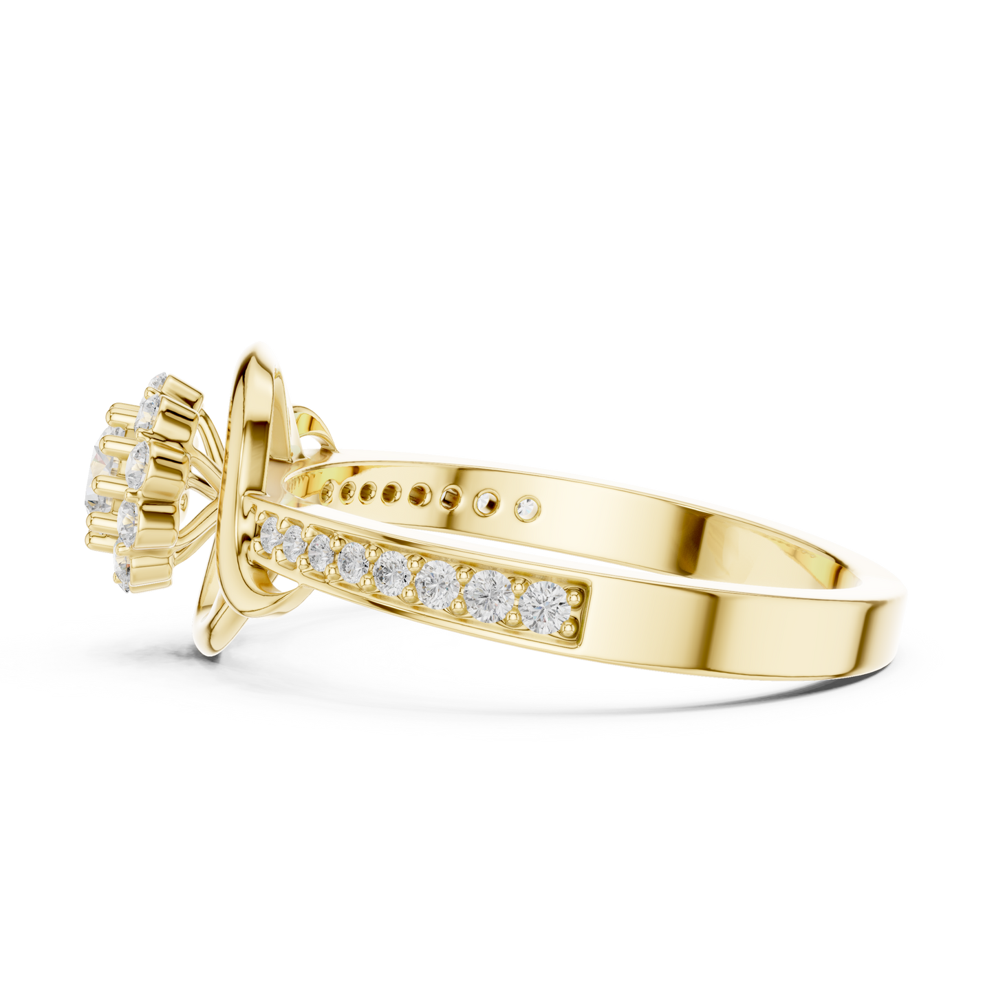 Endless Eternity Love Lab Diamond Ring For Gifting