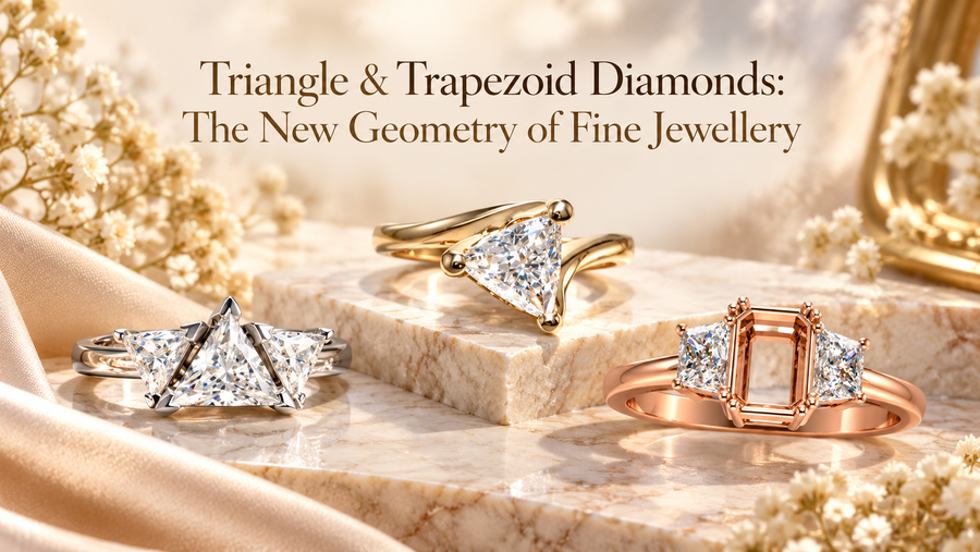 Triangle & Trapezoid Diamonds: The New Geometry of Fine Jewellery