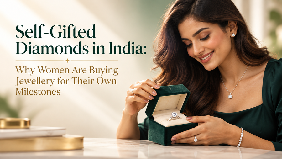 Self-Gifted Diamonds in India: Why Women Are Buying Jewellery for Their Own Milestones