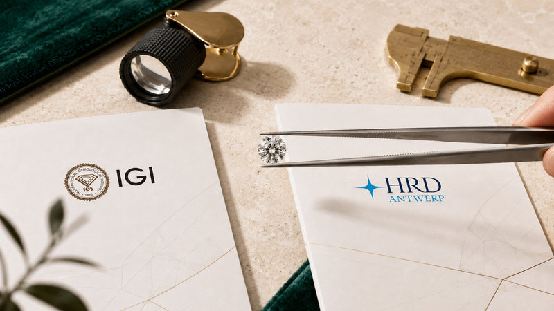 IGI vs HRD Antwerp Certification for Lab-Grown Diamonds: A Complete Buyer’s Guide
