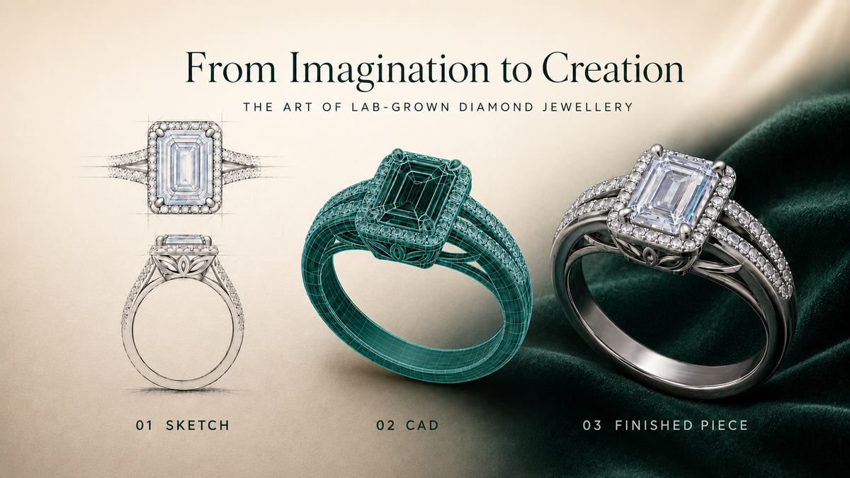 From Imagination to Creation: How Lab-Grown Diamond Jewellery Is Designed