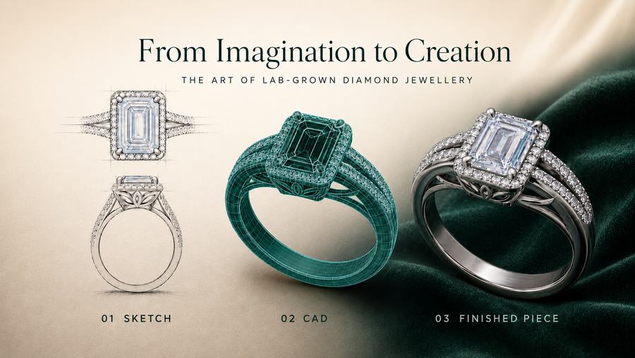 From Imagination to Creation: How Lab-Grown Diamond Jewellery Is Designed
