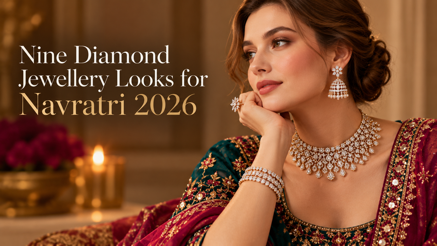 Nine Diamond Jewellery Looks for Navratri 2026