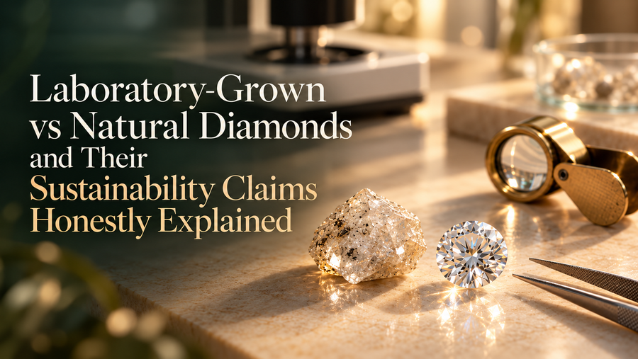 Laboratory-Grown vs Natural Diamonds and Their Sustainability Claims Honestly Explained