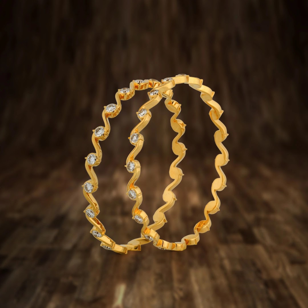 9.17 Ct Round Lab-Grown Diamond Bangle — view 2