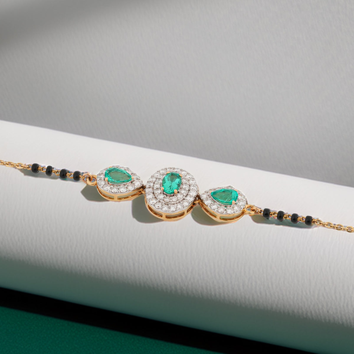 0.89 Carat Lab-Grown Diamond Bracelet with Colour Stones for Women - view 1