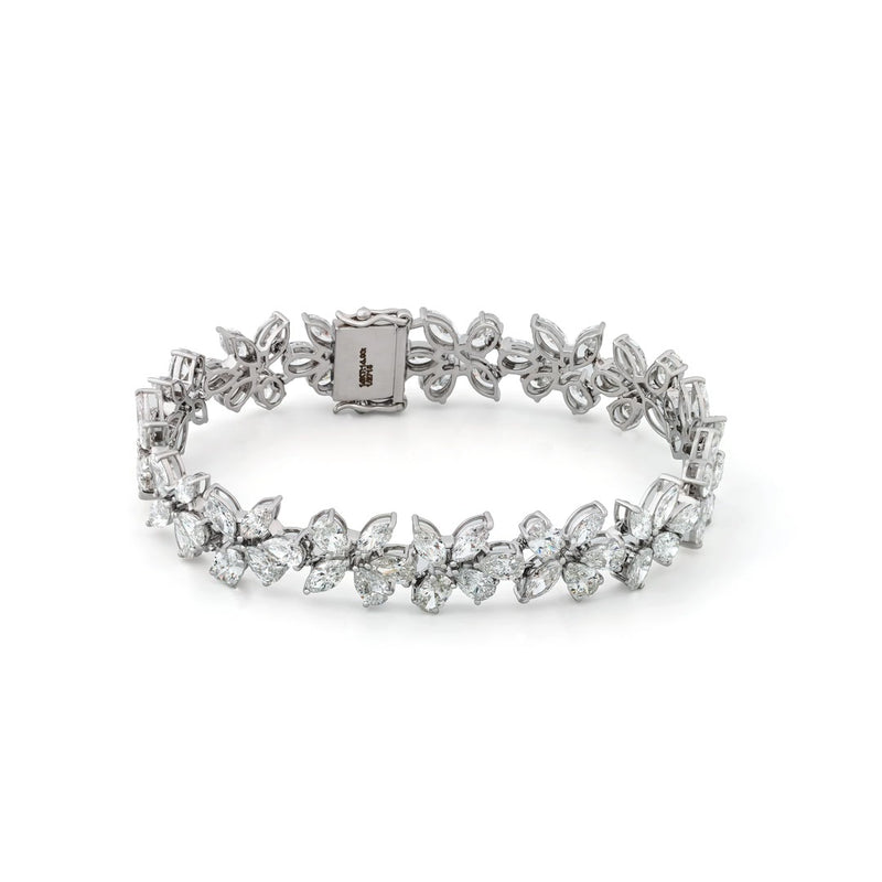 13.96 Carat Lab-Grown Diamond Bracelet for Women - view 1