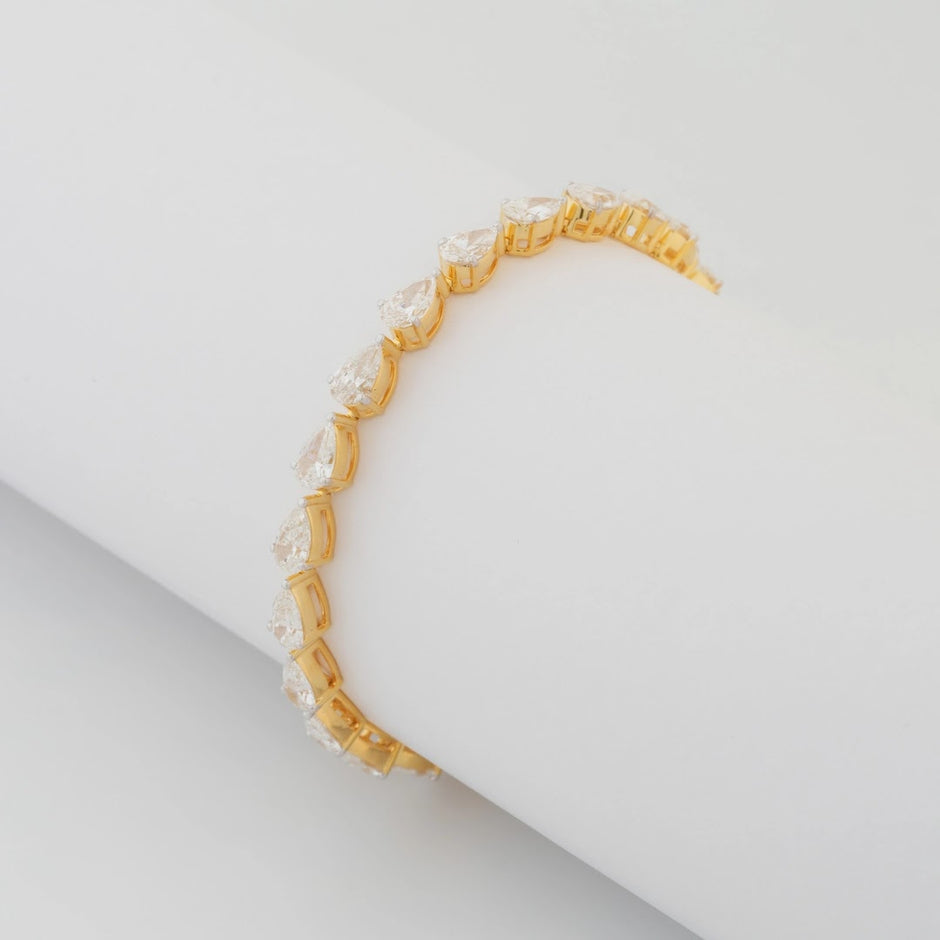 7.28 Carat Lab-Grown Diamond Bracelet for Women - view 2