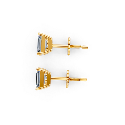 Shining Diva Duo Lab Diamond Studs Earrings