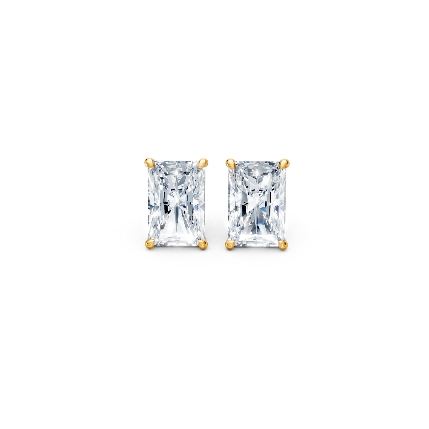 Classic Blissful Solitaire Lab Diamond Martini Studs Earrings