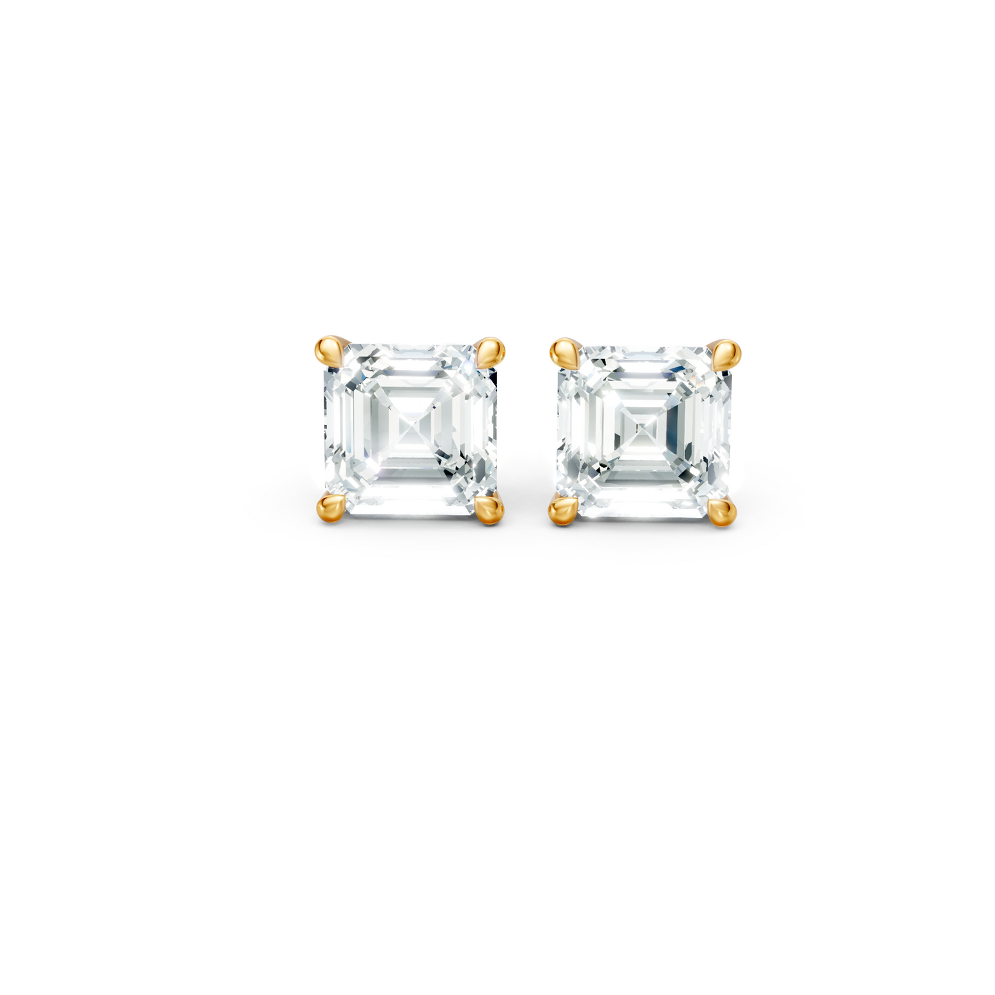 Classic Blissful Solitaire Lab Diamond Martini Studs Earrings