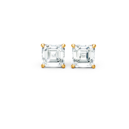 Classic Blissful Solitaire Lab Diamond Martini Studs Earrings