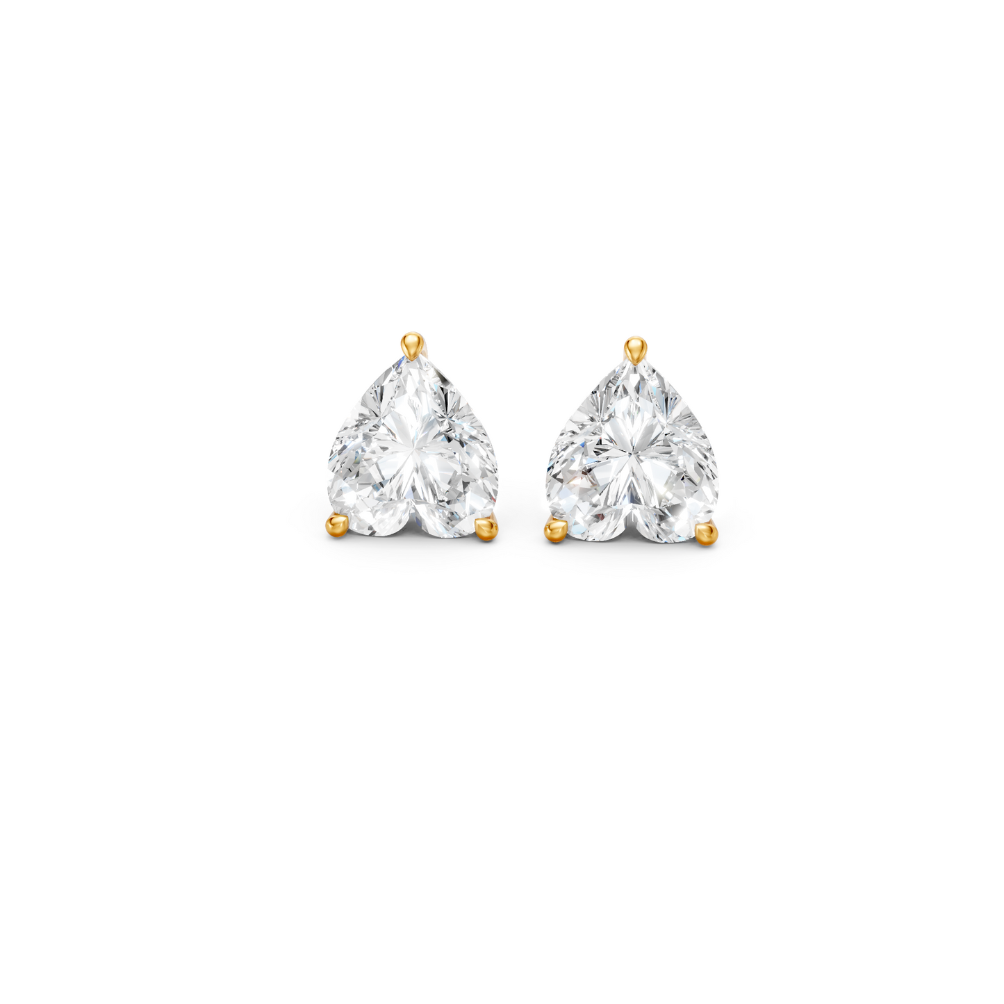 Classic Blissful Solitaire Lab Diamond Martini Studs Earrings