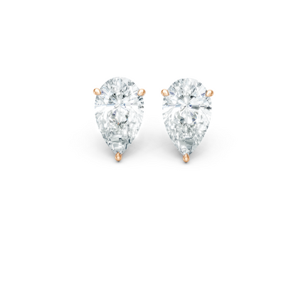 Classic Blissful Solitaire Lab Diamond Martini Studs Earrings