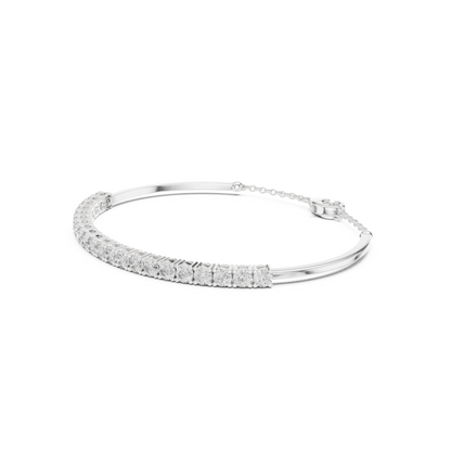 Idiom of Style And Budget Luxury Lab Diamond Tennis Bracelet With Chain For Office Wear