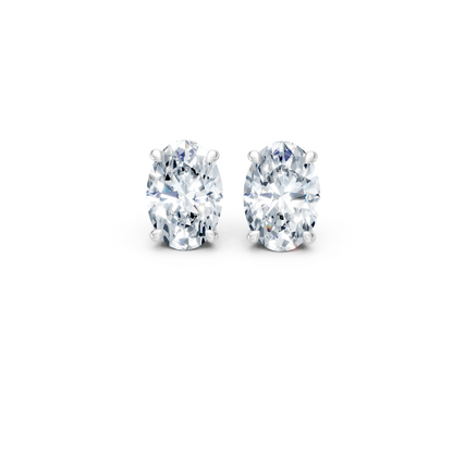 Classic Blissful Solitaire Lab Diamond Martini Studs Earrings