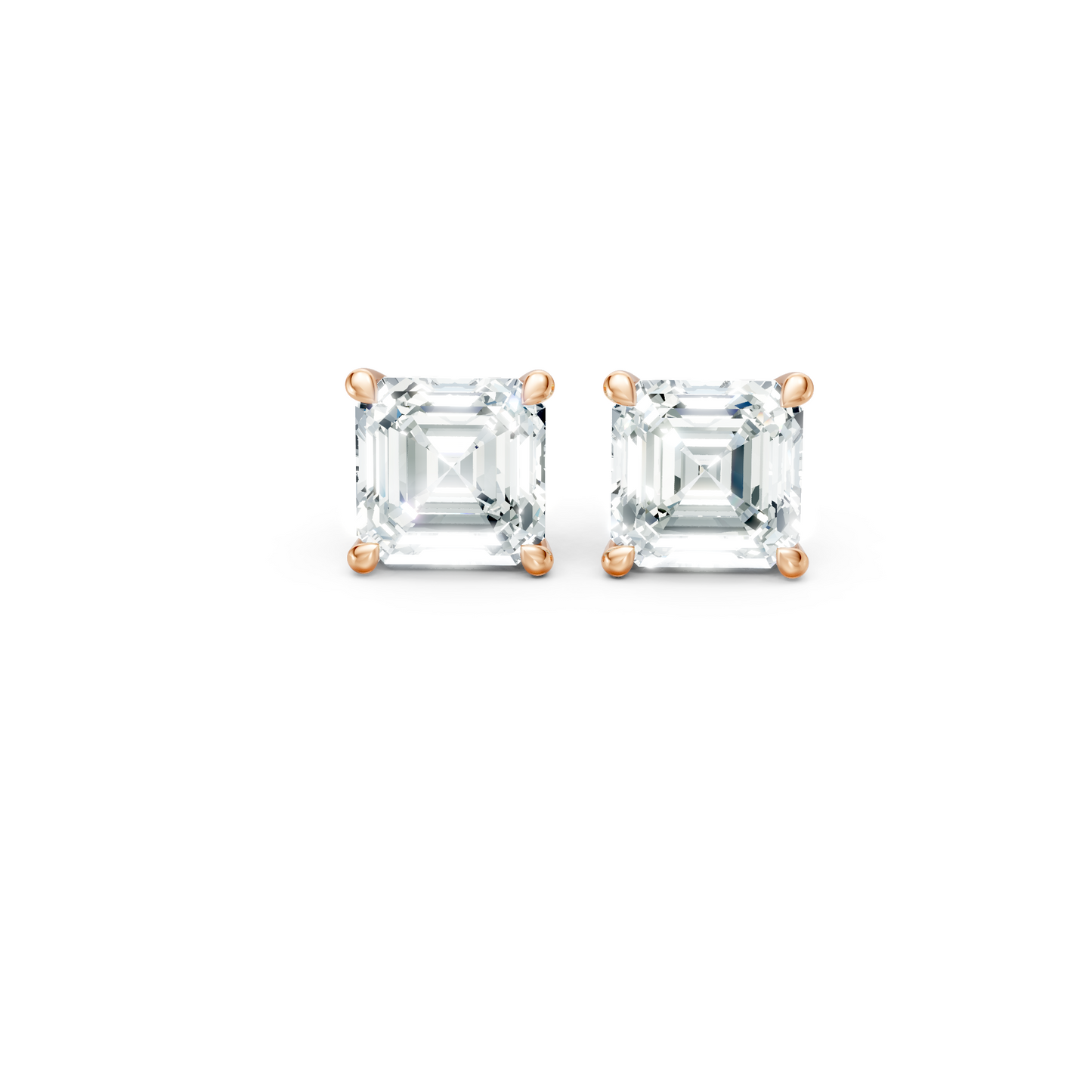 Classic Blissful Solitaire Lab Diamond Martini Studs Earrings