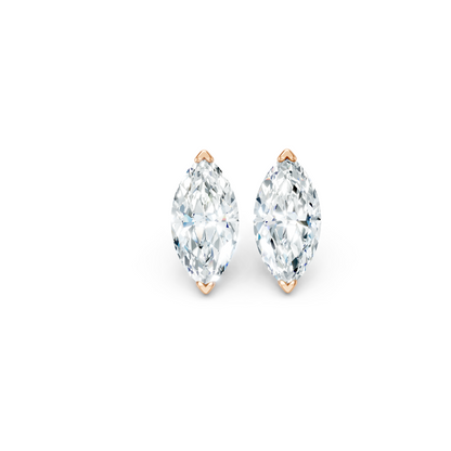 Classic Blissful Solitaire Lab Diamond Martini Studs Earrings