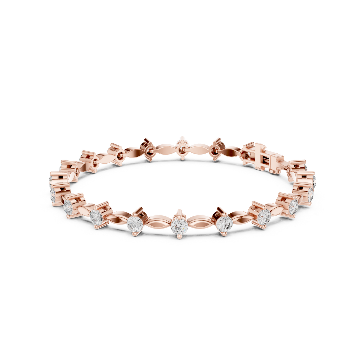Aurora Grace Lab Diamond Tennis Bracelet For Women