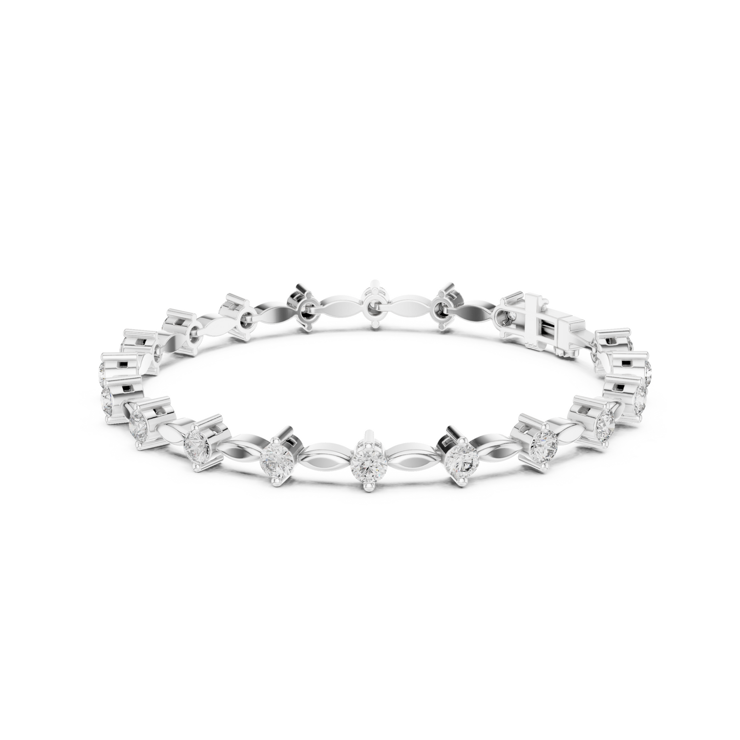 Aurora Grace Lab Diamond Tennis Bracelet For Women