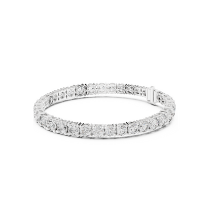 SparkleCharm Lab Diamond Tennis Bracelet for Girls
