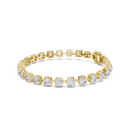 TechChic Lab Diamond Tennis Bracelet for Modern Women & Working Teens