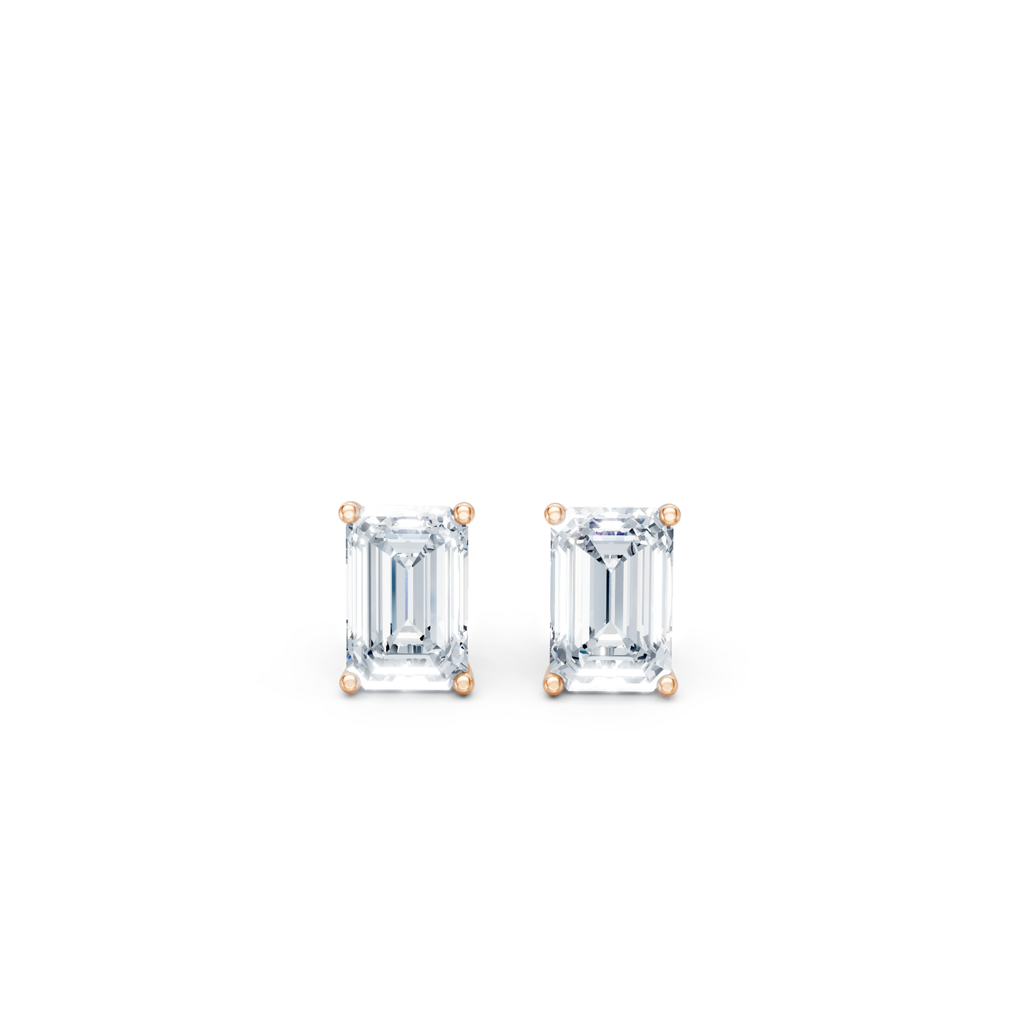 Classic Blissful Solitaire Lab Diamond Martini Studs Earrings