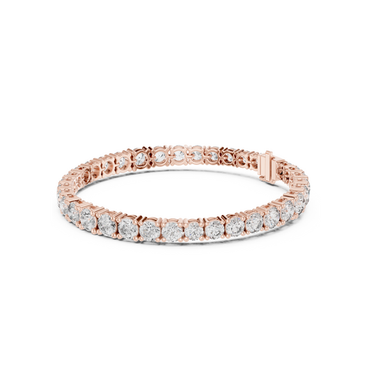 SparkleCharm Lab Diamond Tennis Bracelet for Girls