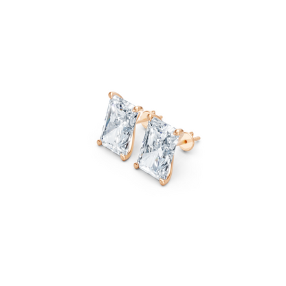 Classic Blissful Solitaire Lab Diamond Martini Studs Earrings